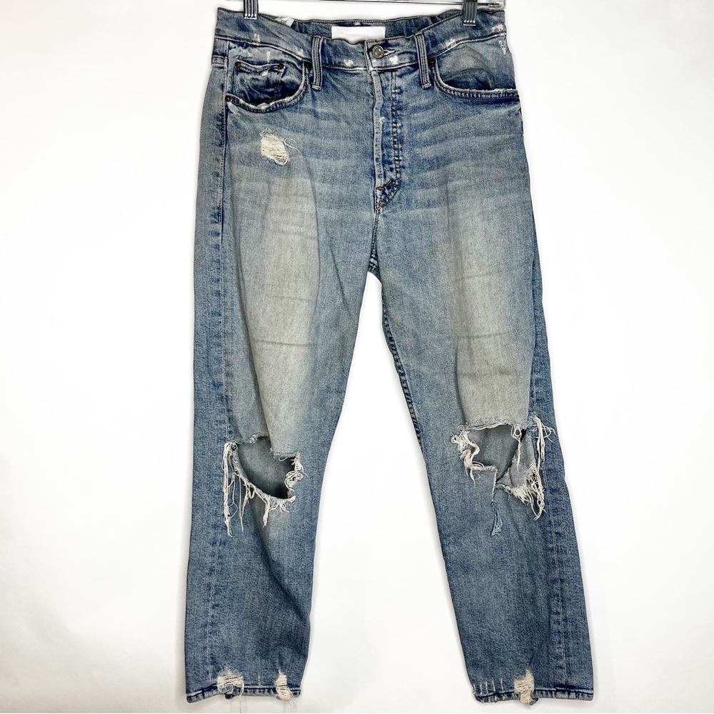 Mother | The Tomcat Ankle Distressed Jeans
